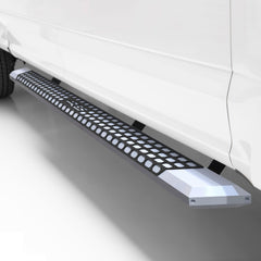AdvantEDGE 5-1/2" x 75" Chrome Aluminum Side Bars, Select Ford Explorer - Black Patch Performance - ARIE2555054
