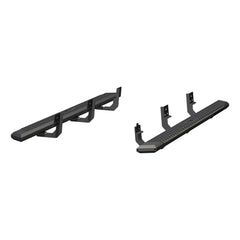 AdvantEDGE 5-1/2" x 85" Black Aluminum Side Bars, Select Dodge, Ram 1500 to 5500 - Black Patch Performance - ARIE2556006