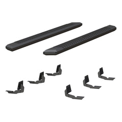 AdvantEDGE 5-1/2" x 75" Black Aluminum Side Bars, Select Ram 1500 - Black Patch Performance - ARIE2556050