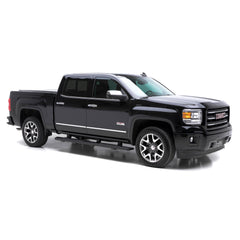 ARIES 2558002 AscentStep 5-1/2" x 75" Black Steel Running Boards, Select Chevrolet, GMC - Black Patch Performance - ARIE2558002