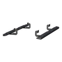 ARIES 2558008 AscentStep 5-1/2" x 75" Black Steel Running Boards, Select Ford F-150 - Black Patch Performance - ARIE2558008