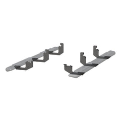 ARIES 2558052 AscentStep 5-1/2" x 85" Black Steel Running Boards, Select Ford Ranger Crew Cab - Black Patch Performance - ARIE2558052