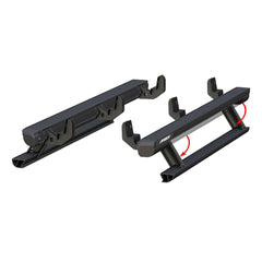 ActionTrac 69.6" Powered Running Boards, Select Colorado, Canyon, Ext. Cab - Black Patch Performance - ARIE3046504