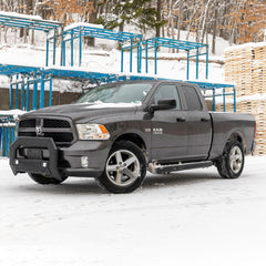 ActionTrac 83.6" Powered Running Boards, Select Ram 2500, 3500 Extended Crew Cab - Black Patch Performance - ARIE3047913