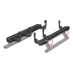 ActionTrac 69.6" Powered Running Boards, Select Chevrolet Tahoe - Black Patch Performance - ARIE3048103