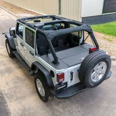 ARIES ALC25000-00 Jeep JK Unlimited Security Cargo Lid Center Section - Black Patch Performance - ARIEALC2500000