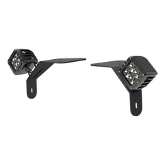 ARIES 1501305 Jeep Wrangler JL, Gladiator Windshield Lights and Brackets - Wiper and Washer from Black Patch Performance