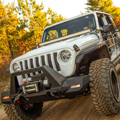 ARIES 1501305 Jeep Wrangler JL, Gladiator Windshield Lights and Brackets - Wiper and Washer from Black Patch Performance