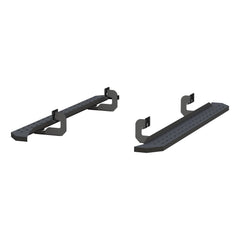 ARIES 2055517 RidgeStep 6-1/2" x 75" Black Steel Running Boards, Select Ford F-150 - Body from Black Patch Performance