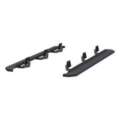 ARIES 2055549 RidgeStep 6-1/2" x 91" Black Steel Running Boards, Select Ram 1500 Crew Cab - Body from Black Patch Performance