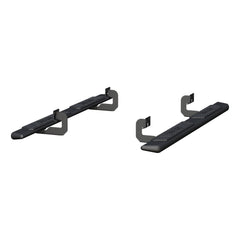 ARIES 2558008 AscentStep 5-1/2" x 75" Black Steel Running Boards, Select Ford F-150 - Body from Black Patch Performance