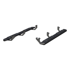 ARIES 2558023 AscentStep 5-1/2" x 85" Black Steel Running Boards, Select Toyota Tacoma - Body from Black Patch Performance