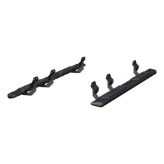 ARIES 2558048 AscentStep 5-1/2" x 91" Black Steel Running Boards, Select Ford F-Series Crew - Body from Black Patch Performance