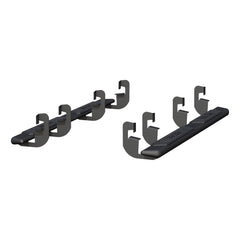 ARIES 2558051 AscentStep 5-1/2" x 75" Black Steel Running Boards, Select Silverado, Sierra - Body from Black Patch Performance