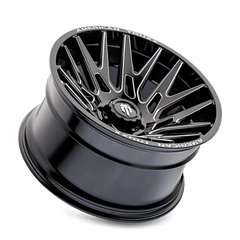 22x12 AT EVOLUTION 8x170 Offset ( - 44) Center Bore (125.2) Style #AT1919 | AT1919 - 22270BM - Black Patch Performance - ATAT191922270BM