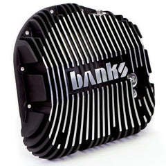 Ram-Air Differential Cover Kit, Satin Black/Machined, w/Hardware for 1985-2022 Ford Sterling Axle 12-bolt with 10.25/10.5 ring gear - Black Patch Performance - BANK19252