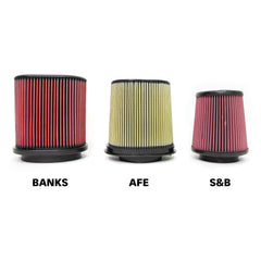 Banks Ram-Air, Big-Ass Oiled Filter, Cold Air Intake System for 2018-2020 Jeep Wrangler JL 3.6L, and 2020 Gladiator 3.6L - Black Patch Performance - BANK41843