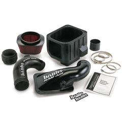 Banks Ram-Air, Oiled Filter, Cold Air Intake System for 2004-2005 Chevy/GMC 2500/3500 6.6L Duramax, LLY - Black Patch Performance - BANK42135