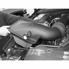 Banks Ram-Air, Oiled Filter, Cold Air Intake System for 2004-2005 Chevy/GMC 2500/3500 6.6L Duramax, LLY - Black Patch Performance - BANK42135