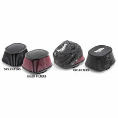 Chevrolet, GMC (6.6) Air Intake Kit - Black Patch Performance - BANK42172D