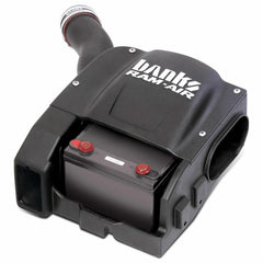 Banks Ram-Air, Oiled Filter, Cold Air Intake System for 1999-2003 Ford F250/F350 7.3L Power Stroke - Black Patch Performance - BANK42210