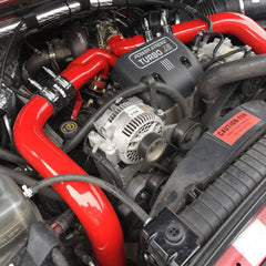 Ford (Crew Cab Pickup - 7.3 - Bed Length: 96.0Inch) Exhaust System Kit - Black Patch Performance - BANK46356