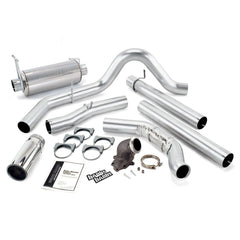GBE Monster Exhaust Chrome Tip - Black Patch Performance - BANK48659