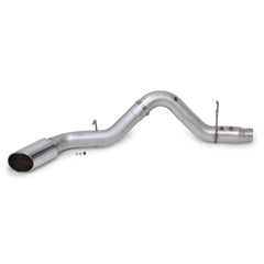 Monster Exhaust System, 5-inch Single Exit, Chrome SideKick Tip for 2017-2019 Chevy/GMC 2500/3500 6.6L Duramax, L5P DCSB, DCLB, CCSB, CCLB including Dually Models. - Black Patch Performance - BANK48996