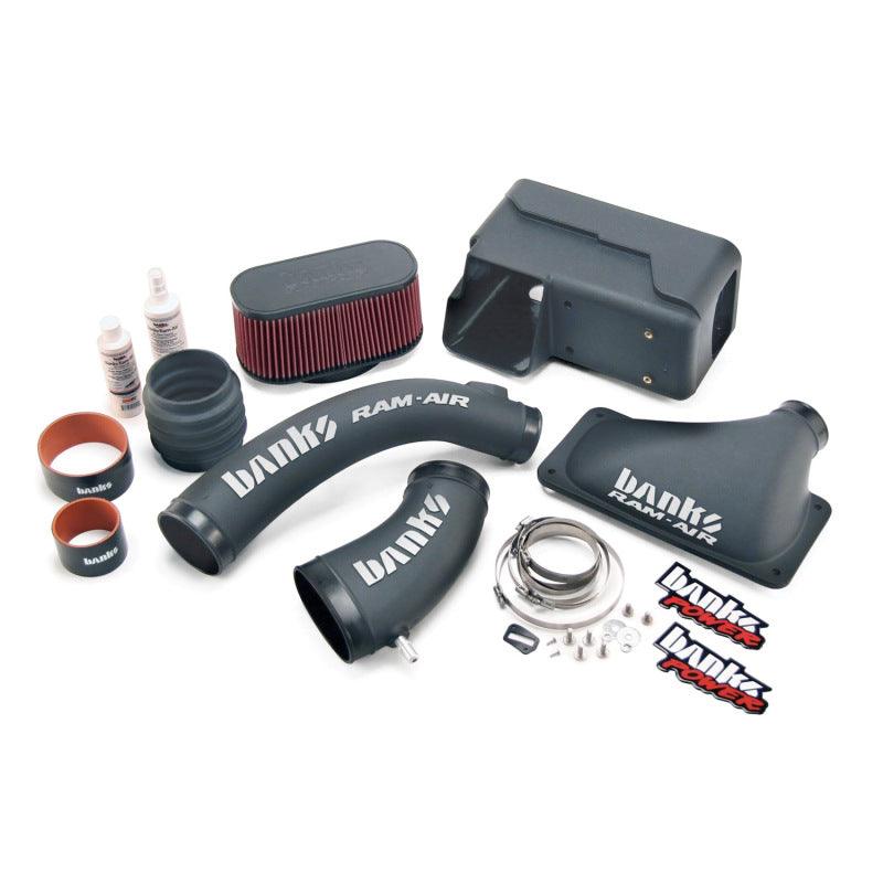 Banks Ram-Air, Oiled Filter, Cold Air Intake System for 2006-2017 Ford Class-A Motorhome 6.8L - Black Patch Performance - BANK49191