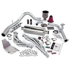 PowerPack Bundle, with AutoMind Chip, Chrome tip for 2000-2004 Ford Excursion 6.8L, No EGR - Black Patch Performance - BANK49445