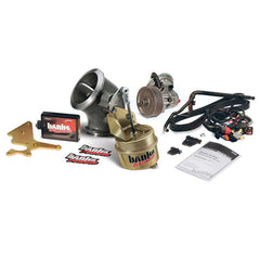Banks Brake, Exhaust Braking System with CBC SmartLock for 2004.5-2005 Dodge Ram 2500/3500 5.9L Cummins, Automatic Transmission - Black Patch Performance - BANK55225