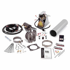 Banks Brake, Exhaust Braking System, for Stock Exhaust for 2001-2004 Chevy/GMC 2500/3500 6.6L Duramax, Stock Exhaust - Black Patch Performance - BANK55233