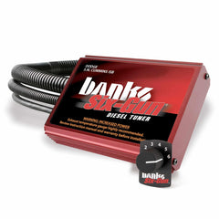 Six-Gun Diesel Tuner, with Switch for 2006-2007 Dodge Ram 2500/3500 5.9L Cummins - Black Patch Performance - BANK63797