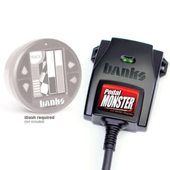 PedalMonster, Throttle Sensitivity Booster for use with existing iDash and/or Derringer for 2007-2019 Ram 2500/3500 and 2011-2020 Ford F-Series 6.7L - Black Patch Performance - BANK64311C
