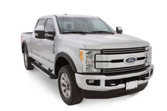 Bushwacker 20941-02 Black OE-Style Smooth Finish 4-Piece Fender Flare Set for 2011-2016 Ford F-250/F-350 Super Duty - Black Patch Performance - BUSH2094102