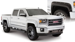 16-18 GMC Sierra 1500 Fender Flare - Front and Rear - Black Patch Performance - BUSH4097602