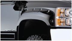 Bushwacker 40097-02 Black Cutout Style Smooth Finish Front Fender Flares for 2007-2013 Silverado 1500; 2007-2014 Silverado 2500 HD/3500 HD - Body from Black Patch Performance