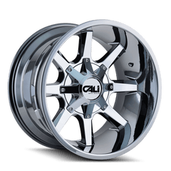 20x9 CALI OFF - ROAD BUSTED 6x135 6x5.5 Offset (0) Center Bore (106) Style #9100 | 9100 - 2937C0 - Black Patch Performance - CALI91002937C0