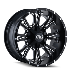20x9 CALI OFF - ROAD AMERICANA 6x135 6x5.5 Offset (0) Center Bore (106) Style #9101 | 9101 - 2937M - Black Patch Performance - CALI91012937M