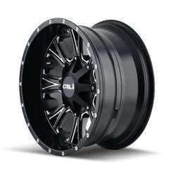 20x9 CALI OFF - ROAD AMERICANA 8x180 Offset (18) Center Bore (124.1) Style #9101 | 9101 - 2978M18 - Black Patch Performance - CALI91012978M18