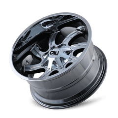20x14 CALI OFF - ROAD TWISTED 6x135 6x5.5 Offset ( - 76) Center Bore (106) Style #9102 | 9102 - 2437C - Black Patch Performance - CALI91022437C