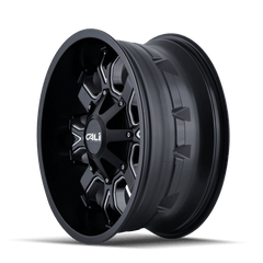 20x10 CALI OFF - ROAD DIRTY 8x6.5 8x170 Offset ( - 19) Center Bore (130.8) Style #9104 | 9104 - 2176M - Black Patch Performance - CALI91042176M