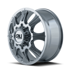 22x8.25 CALI OFF - ROAD BRUTAL 8x170 Offset ( - 180) Center Bore (124.9) Style #9105 | 9105 - 22870CR - Black Patch Performance - CALI910522870CR