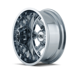 20x8.25 CALI OFF - ROAD BRUTAL 8x170 Offset (127) Center Bore (124.9) Style #9105 | 9105 - 2870CF - Black Patch Performance - CALI91052870CF