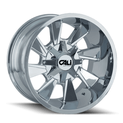 24x12 CALI OFF - ROAD DISTORTED 6x135 6x5.5 Offset ( - 44) Center Bore (106) Style #9106 | 9106 - 24237C - Black Patch Performance - CALI910624237C