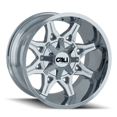 20x10 CALI OFF - ROAD OBNOXIOUS 5x5 5x5.5 Offset ( - 19) Center Bore (87) Style #9107 | 9107 - 2152C - Black Patch Performance - CALI91072152C