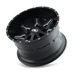 20x10 CALI OFF - ROAD OBNOXIOUS 8x180 Offset ( - 19) Center Bore (124.1) Style #9107 | 9107 - 2178M - Black Patch Performance - CALI91072178M