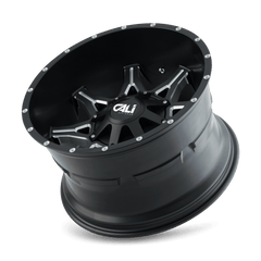 20x9 CALI OFF - ROAD OBNOXIOUS 8x6.5 8x170 Offset (0) Center Bore (130.8) Style #9107 | 9107 - 2976M - Black Patch Performance - CALI91072976M