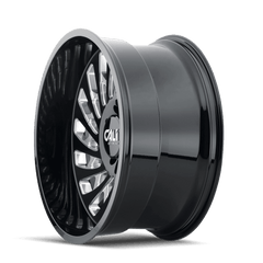 20x12 CALI OFF - ROAD SWITCHBACK 8x170 Offset ( - 51) Center Bore (130.8) Style #9108 | 9108 - 2270BM - Black Patch Performance - CALI91082270BM