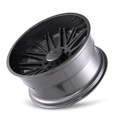 22x12 CALI OFF - ROAD RAWKON 8x180 Offset ( - 51) Center Bore (124.1) Style #9109 | 9109 - 22278GT - Black Patch Performance - CALI910922278GT